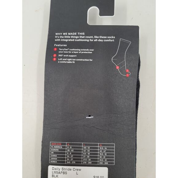 Lululemon Rainbow Crew Sock Daily Stride Graphic Color Pop Streetwear Lounge - Picture 7 of 8